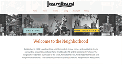 Desktop Screenshot of laurelhurstpdx.org